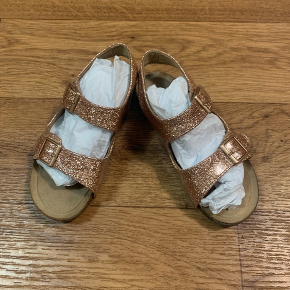 Gold Glittery sandals - Picture 4 of 5